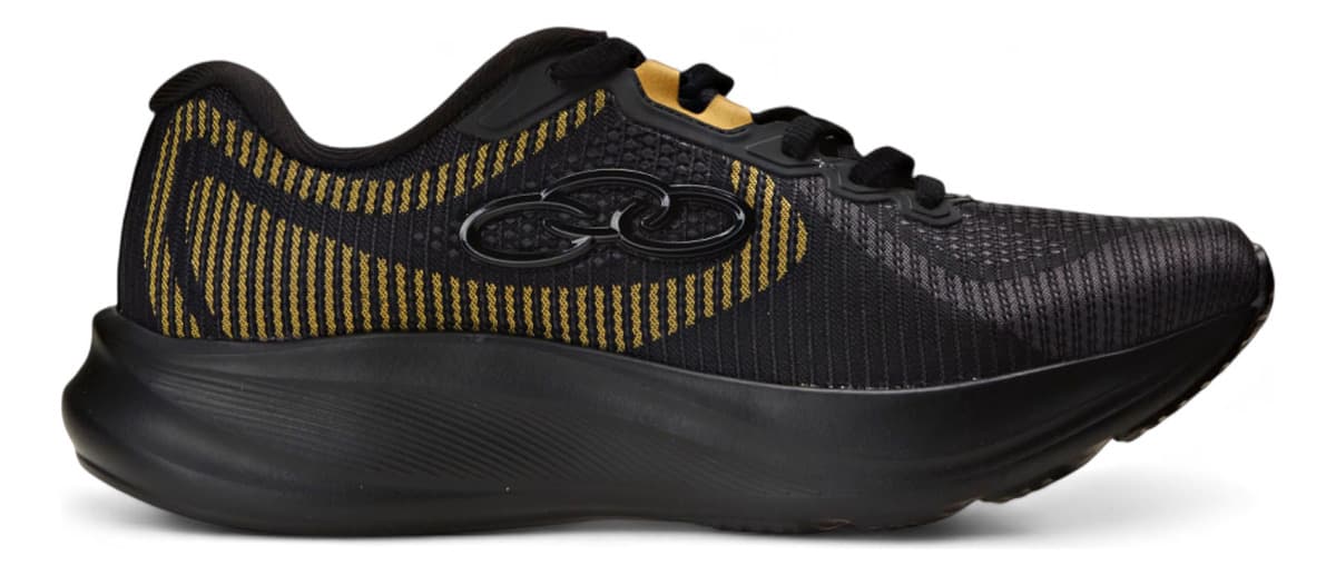 Detalhe do solado Evasense do Tênis Olympikus Orbita