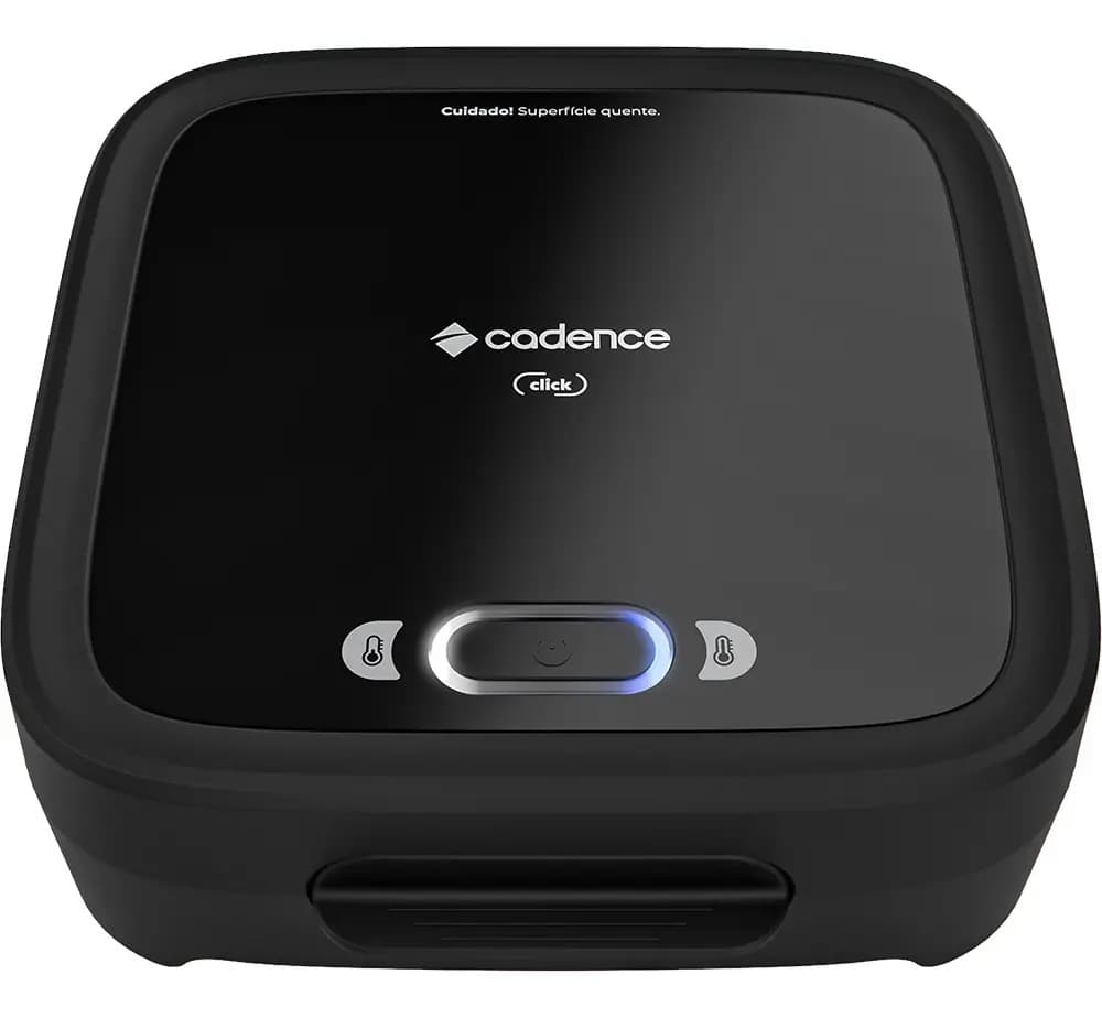 Sanduicheira Elétrica Cadence SAN400 Preta com pão