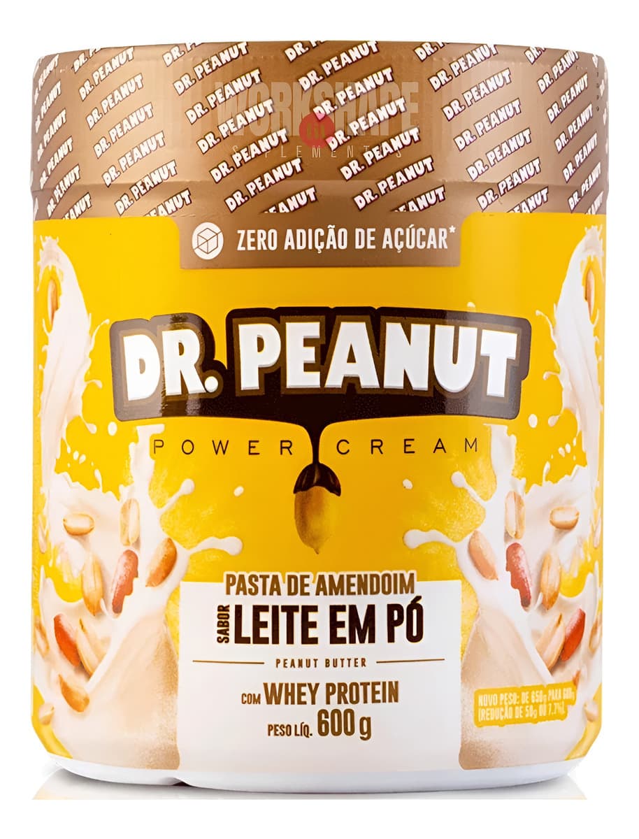Você sabe por que a Pasta de Amendoim Dr. Peanut Power Cream de Leite em Pó virou a queridinha dos lanches e treinos?