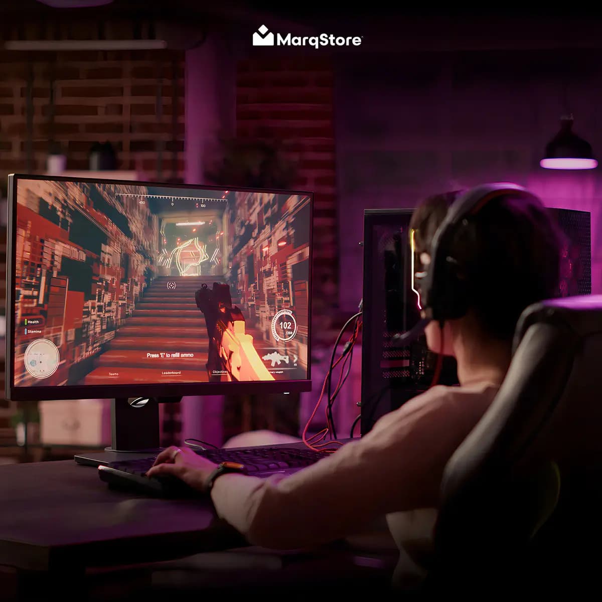 Cabo HDMI Marqs Home detalhe dos conectores dourados