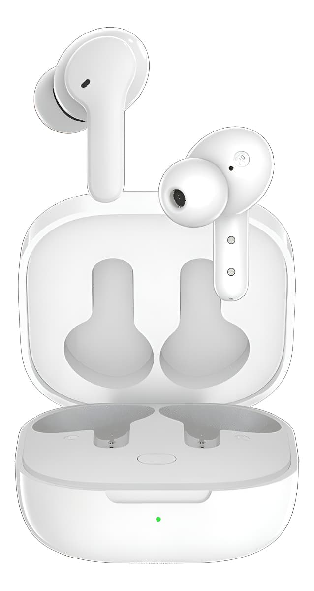 Fone de Ouvido QCY T13 na cor branca