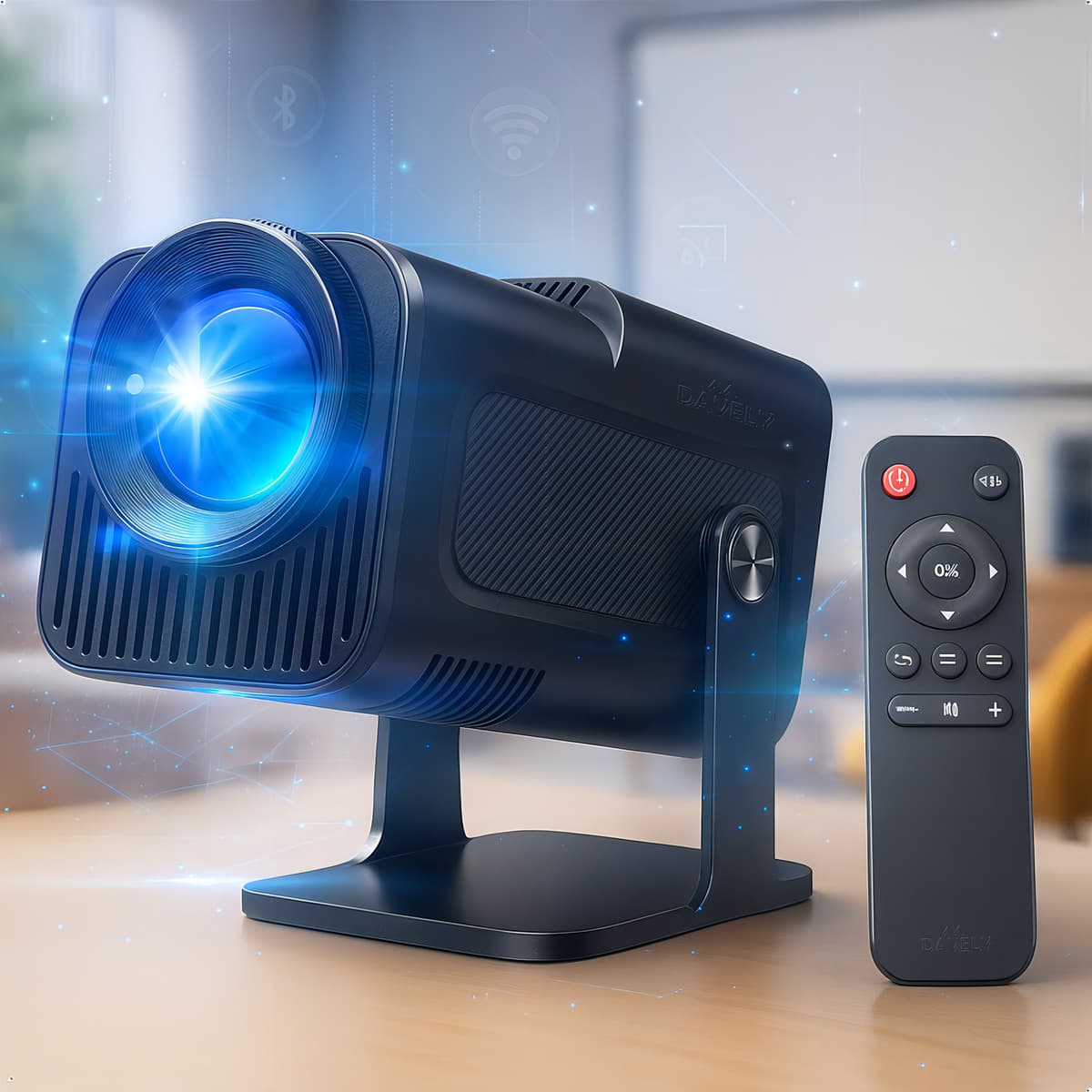 Você sabia que um cinema portátil cabe na sua mochila? Conheça o projetor que está revolucionando o jeito de ver filmes e séries!