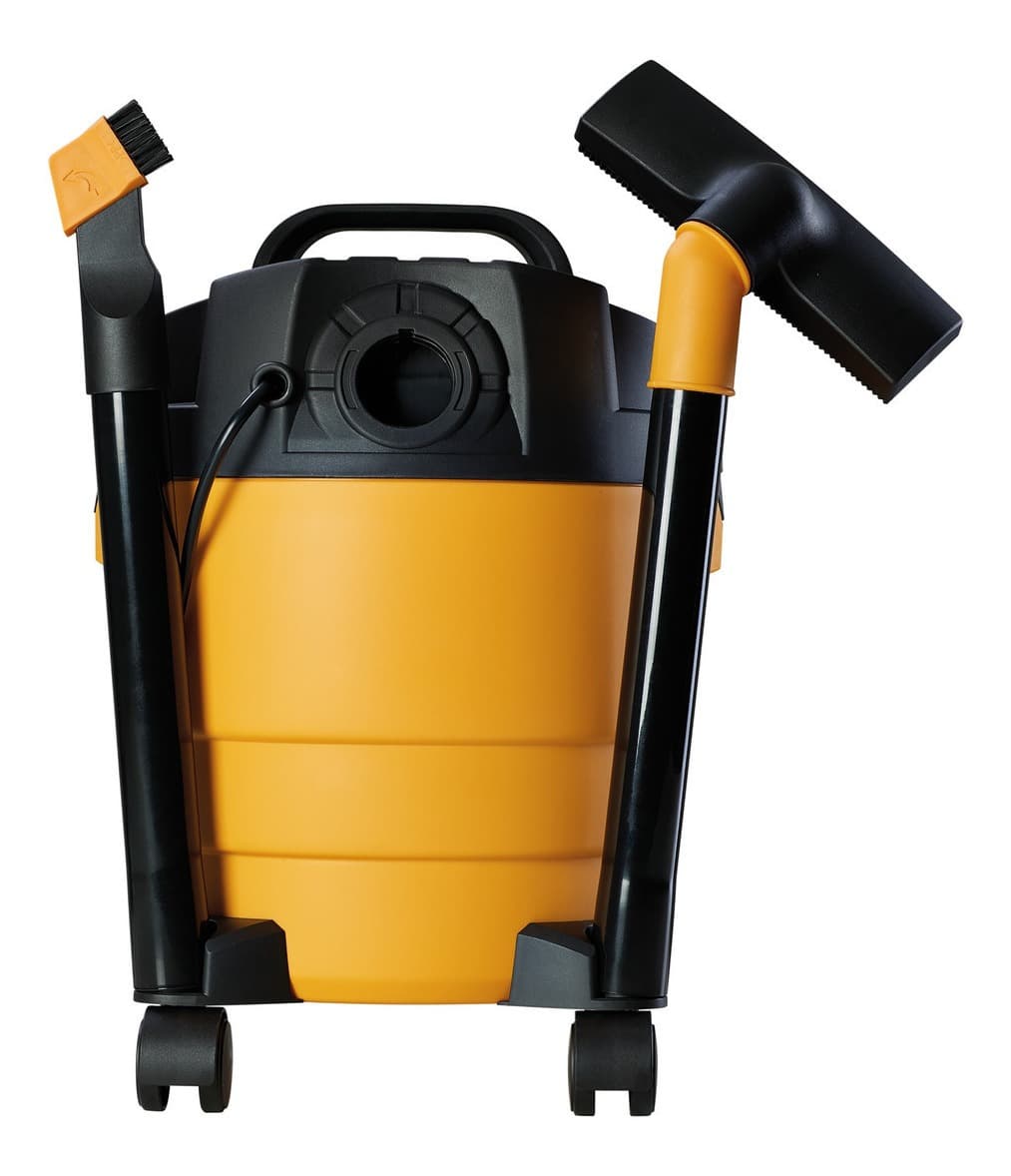 Aspirador de Pó e Água WAP GTW 10 com seus acessórios principais.