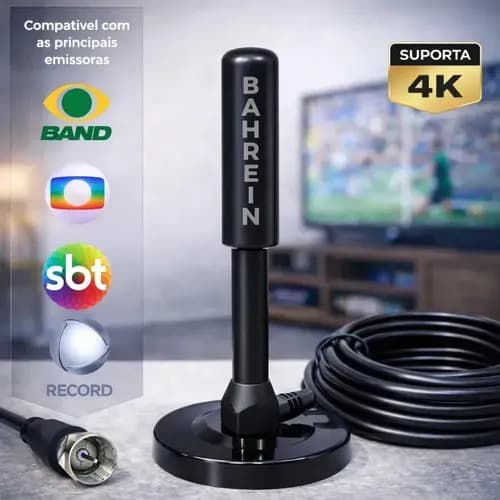Cansado de TV com chiado? Descubra a Antena 4K que está transformando a imagem de milhares de lares!